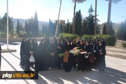 حضور دانشجویان جدید الورود پردیس کوثر یاسوج در گلزار شهدای یاسوج 3
