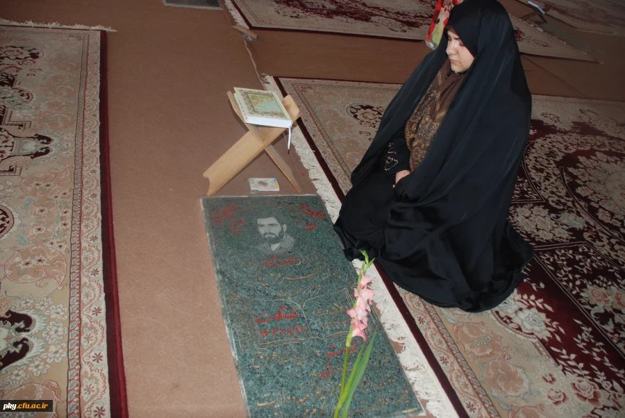 حضور دانشجویان جدید الورود پردیس کوثر یاسوج در گلزار شهدای یاسوج 7