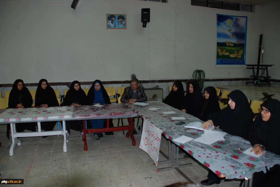 جلسه شورای  مدرسان پردیس 2