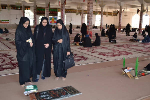 تجدید میثاق کارکنان ، مدرسان ودانشجویان پردیس کوثر با آرمانهای شهدا 4