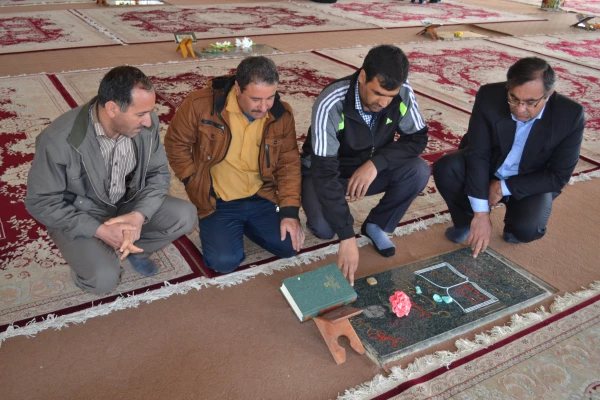 تجدید میثاق کارکنان ، مدرسان ودانشجویان پردیس کوثر با آرمانهای شهدا 2