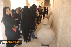 بازدید دانشجویان پردیس کوثر از موزه باستان شناسی  یاسوج  2
