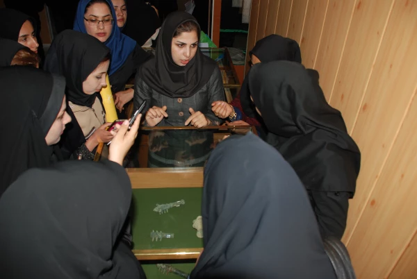 بازدید دانشجویان پردیس کوثر از موزه باستان شناسی  یاسوج 5