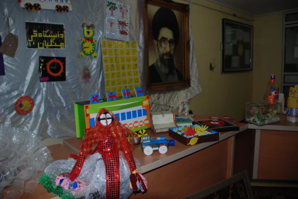 برگزاری نمایشگاه وسایل دست ساز  دانشجویان پردیس کوثر 3