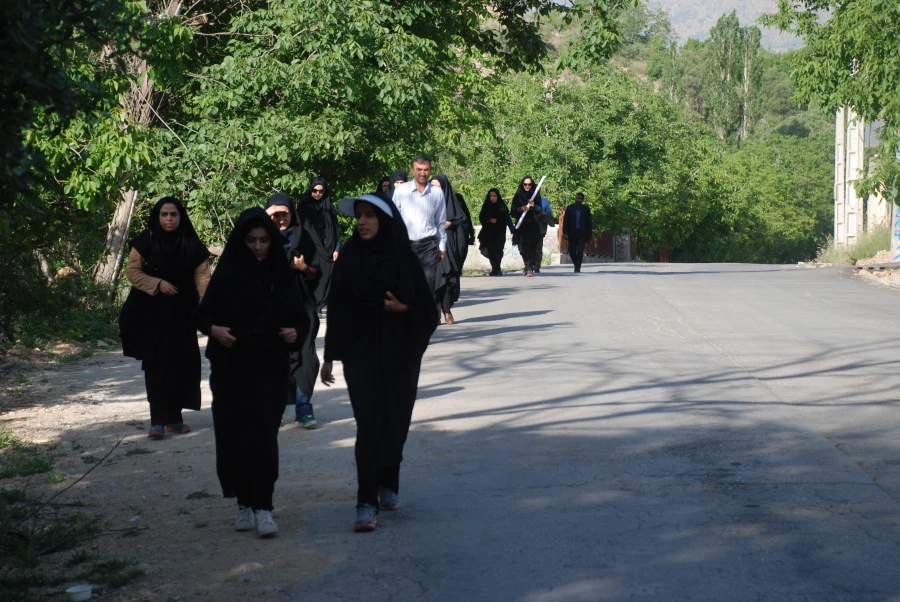 پیاده روری دانشجویان و کارکنان پردیس  کوثر به مناسبت هفته خوابگاه ها 4
