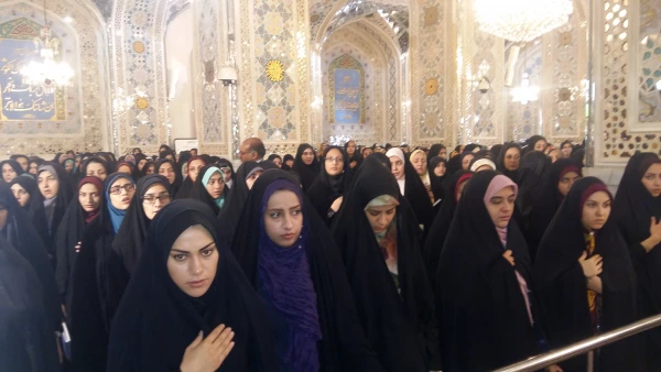 حضوردانشجویان پردیس کوثر یاسوج در اردوی زیارتی پیمان با امام رئوف ویژه اولین دوره دانش آموختگان دانشگاه ه فرهنگیان سراسر کشور در مشهد مقدس 3