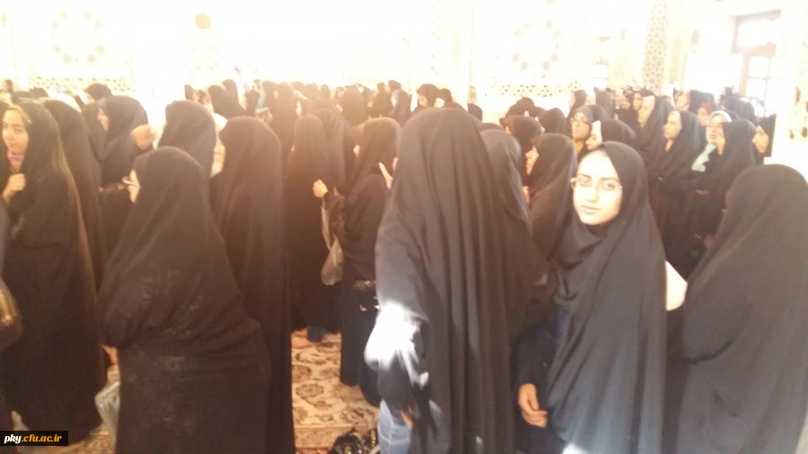 حضوردانشجویان پردیس کوثر یاسوج در اردوی زیارتی پیمان با امام رئوف ویژه اولین دوره دانش آموختگان دانشگاه ه فرهنگیان سراسر کشور در مشهد مقدس 6