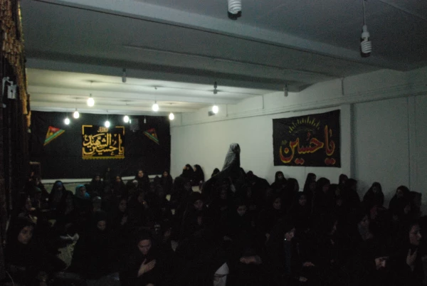 برگزاری مراسم عزاداری  ویژه  شب های محرم در پردیس کوثر 3