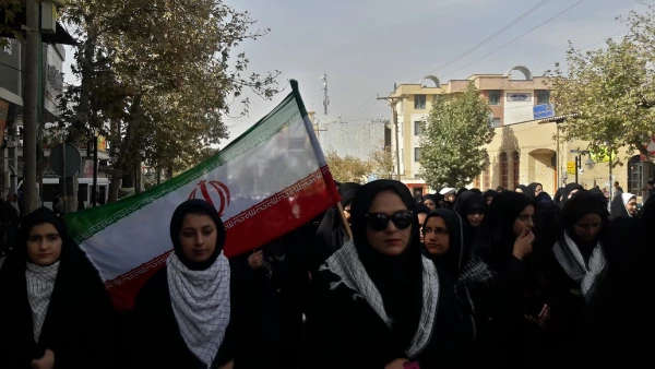 گزارش تصویری حضور دانشجویان پردیس کوثر در راهپیمایی سیزده آبان در یاسوج 2