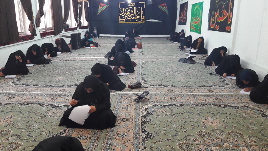 برگزاری مسابقه کتاب خوانی از کتاب " حماسه حسینی" تالیف شهید مطهری 3