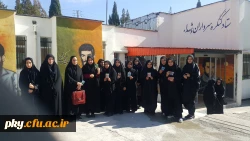 بازدید از نمایشگاه دفاع مقدس ( دستاوردهای اولین کنگره ملی 1880 شهید استان ) 2