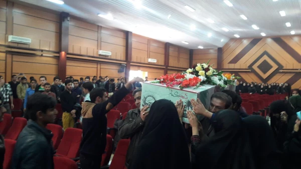 برگزاری مراسم تشیع شهدای گمنام 2