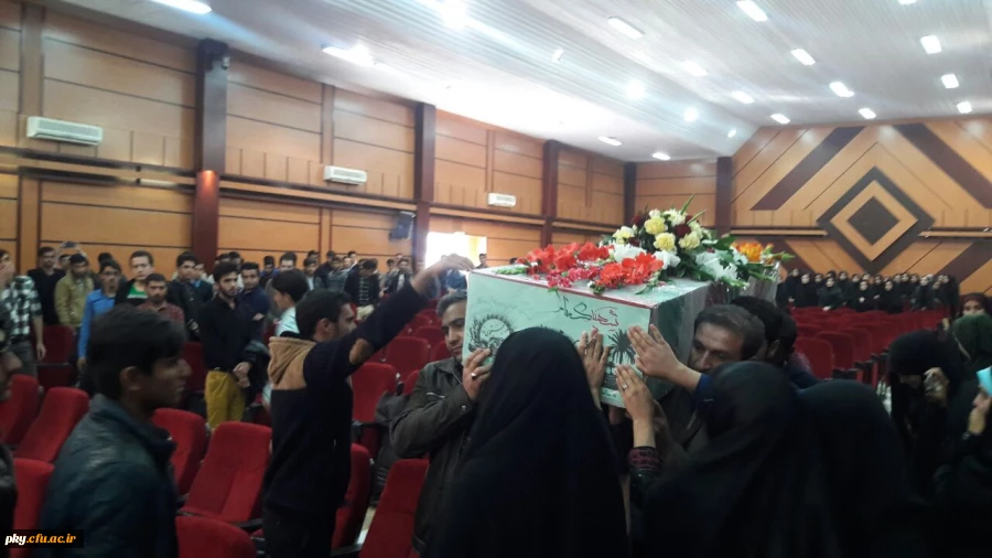 برگزاری مراسم تشیع شهدای گمنام 2