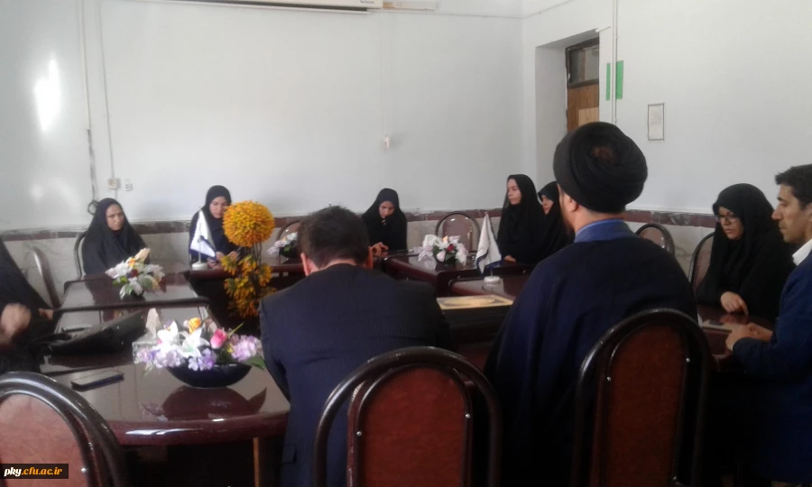 برگزاری مراسم تجلیل از بانوان شاغل در دانشگاه فرهنگیان استان کهگیلویه و بویراحمد به مناسبت روز زن و ولادت حضرت فاطمه زهرا (س) 2