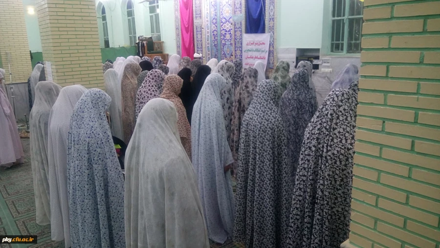 برگزاری مراسم معنوی اعتکاف 5