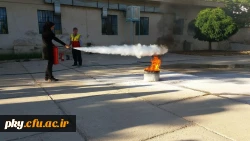 برگزاری کارگاه آموزشی اطفاء حریق 3