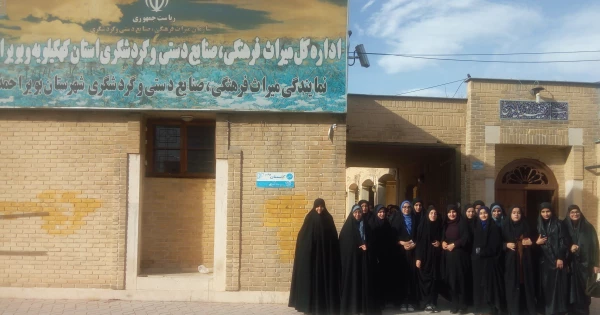 بازدید دانشجویان پردیس کوثر از موزه باستان شناسی یاسوج 2