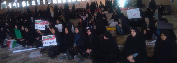 شرکت مسئولان و دانشجومعلمان پردیس کوثر در ششمین سالگرد گرامیداشت حماسه 9دی 2