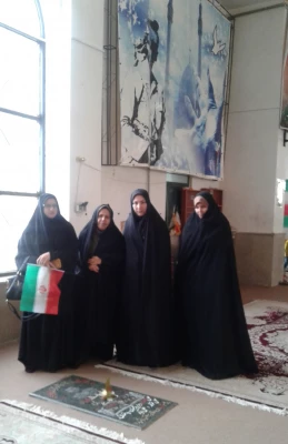 تجدید میثاق کارکنان و مدرسان پردیس کوثر با آرمان های شهدا در گلزار شهدای یاسوج 3