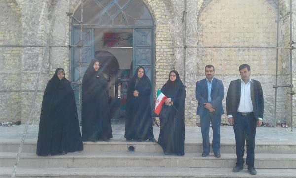 تجدید میثاق کارکنان و مدرسان پردیس کوثر با آرمان های شهدا در گلزار شهدای یاسوج 2