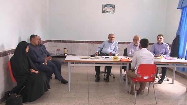 بازدید مدیرکل آموزش و پرورش حاج زارع پور از نحوه اجرای مصاحبه پذیرفته شدگان دوبرابر ظرفیت دانشگاه فرهنگیان استان کهگیلویه و بویراحمد 4