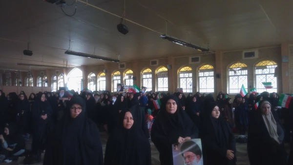 شرکت مسئولین و کارکنان پردیس کوثر در مراسم گرامی داشت یوم الله 9 دی 2