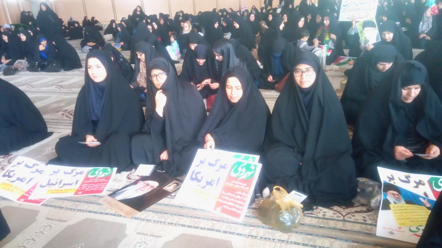 شرکت مسئولین و کارکنان پردیس کوثر در مراسم گرامی داشت یوم الله 9 دی 4