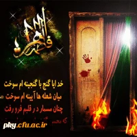 ایام فاطمیه و سالروز شهادت جانسوز حضرت زهرا (س) تسلیت باد 2