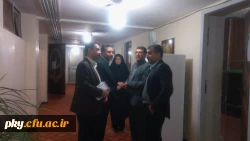 بازدید معاون مدیرکل اداره کل خدمات و رفاه دانشجویی دانشگاه فرهنگیان کشور از سراهای دانشجویی پردیس کوثر 2