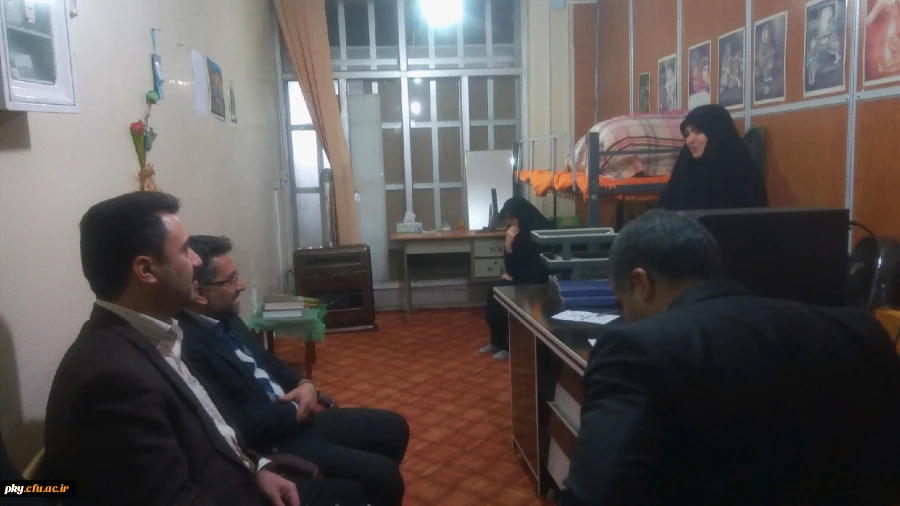 بازدید معاون مدیرکل اداره کل خدمات و رفاه دانشجویی دانشگاه فرهنگیان کشور از سراهای دانشجویی پردیس کوثر 4