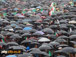 حضور مسئولین و کارکنان پردیس کوثر در راهپیمایی پر شکوه 22 بهمن 3