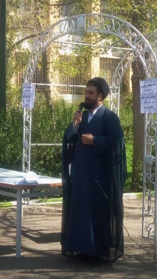 تجمع اعتراضی مسئولان، اساتید، کارکنان و دانشجویان پردیس کوثر بر ضد اقدام خصمانه رئیس جمهور آمریکا 4