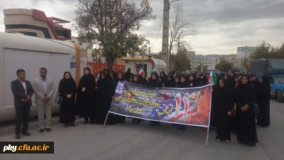 شرکت در راهپیمایی یوم الله 13 آبان 