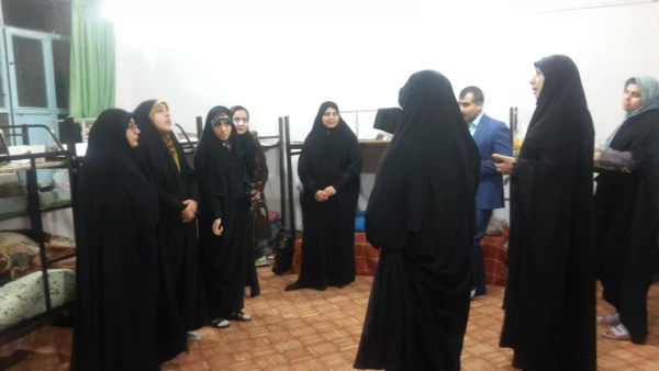 بازدید مسئولان از سرای دانشجویی پردیس کوثر 4