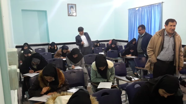 بازدید سرپرست محترم دانشگاه فرهنگیان استان کهگیلویه و بویراحمد از حوزه امتحانی پردیس کوثر 2
