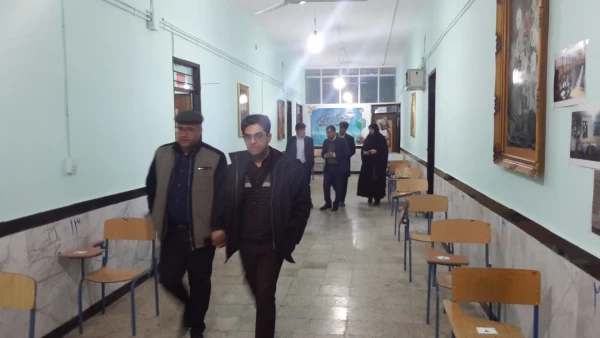 بازدید سرپرست محترم دانشگاه فرهنگیان استان کهگیلویه و بویراحمد از حوزه امتحانی پردیس کوثر 5