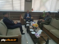 دیدار دکتر هاشمی با رئیس جدید سازمان مدیریت و برنامه ریزی استان 2