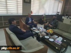 دیدار دکتر هاشمی با رئیس جدید سازمان مدیریت و برنامه ریزی استان 3