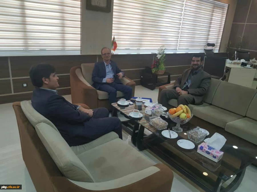 دیدار دکتر هاشمی با رئیس جدید سازمان مدیریت و برنامه ریزی استان 3