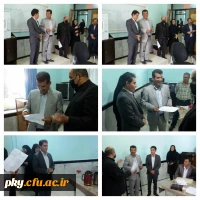 بازدید دکتر حسینی نیک،مدیر امور پردیس های استانی و دکتر حسن پور معاون توسعه مدیریت و سرمایه  انسانی سازمان مدیریت و برنامه ریزی استان کهگیلویه و بویراحمد از روند مصاحبه استخدامی آموزش و پرورش سال 14011401 2