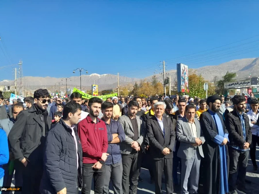 راهپیمایی حماسی مردم کهگیلویه و بویراحمد در حمایت از کودکان غزه
 2