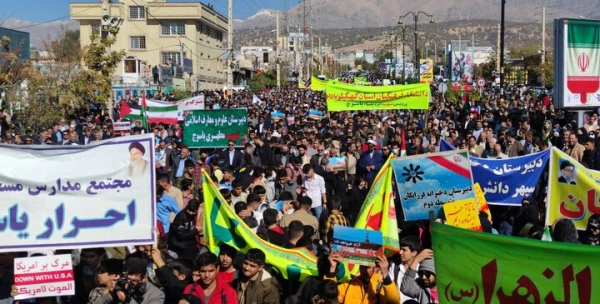 راهپیمایی حماسی مردم کهگیلویه و بویراحمد در حمایت از کودکان غزه
 2